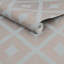 Geometric Metallic Wallpaper Double Roll-1636029452
