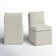 Alayaa Upholstered Side Chair with Casters