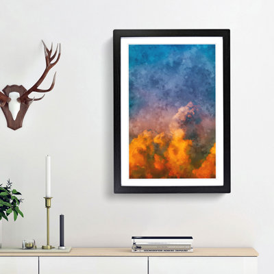 Rising Clouds - Picture Frame Painting Print