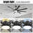 84 Inch Modern Large Design Ceiling Fans With Smart Remote Control 8 Fan Blades For Living Room-903938851