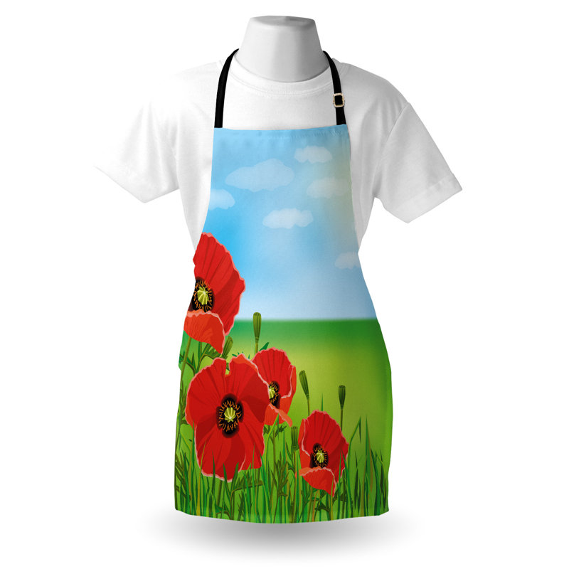 No Pattern Bib Apron