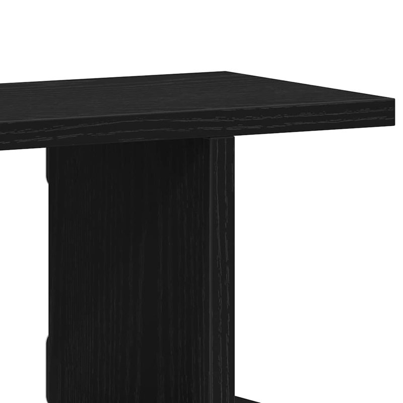 Tablette murale flottante vidaXL pour salon en bois d'ingénierie, H 7,87 po x l 35,43 po x P 7,09 po, Chêne artisanal