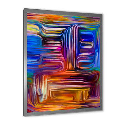 Color Fusion V - peinture sur toile