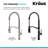 Sellette Pull Down Single Handle Kitchen Faucet-49102846