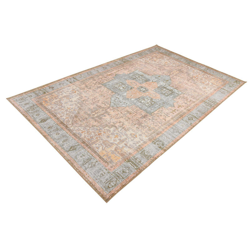 Tapis brun clair-beige Transition Oppie, Rectangle de 2 pi x 3 pi