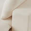 Fauteuil Cloud 2 places moderne, blanc, forme ergonomique, tissu, rembourrage en mousse haute densité, idéal pour les espaces de bureau. Design chenille blanc, siège confortable, matériaux de qualité, combinaisons possibles.