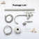2 Handle Floor Clawfoot Tub Faucet with Diverter