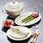 Mukherjee 18 Piece Bone China Dinnerware Set - Service for 6