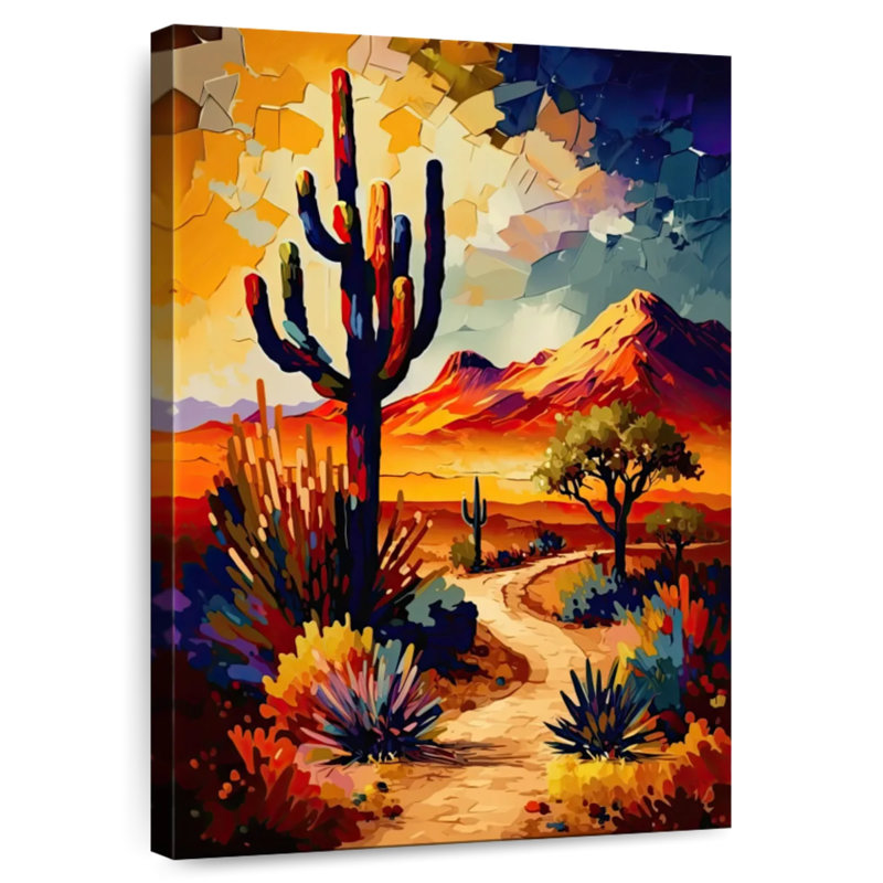 Alvord Sonoran Desert AZ I, H 48 po x l 32 po