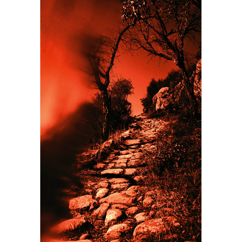 " Back Road From Hell ", 18" H x 12" W