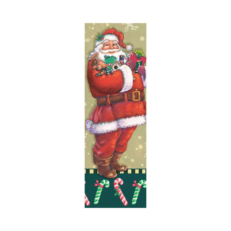 Classic Santa Collection B by Viv Eisner - Wrapped Canvas Panoramic Gallery-Wrapped Canvas Giclée