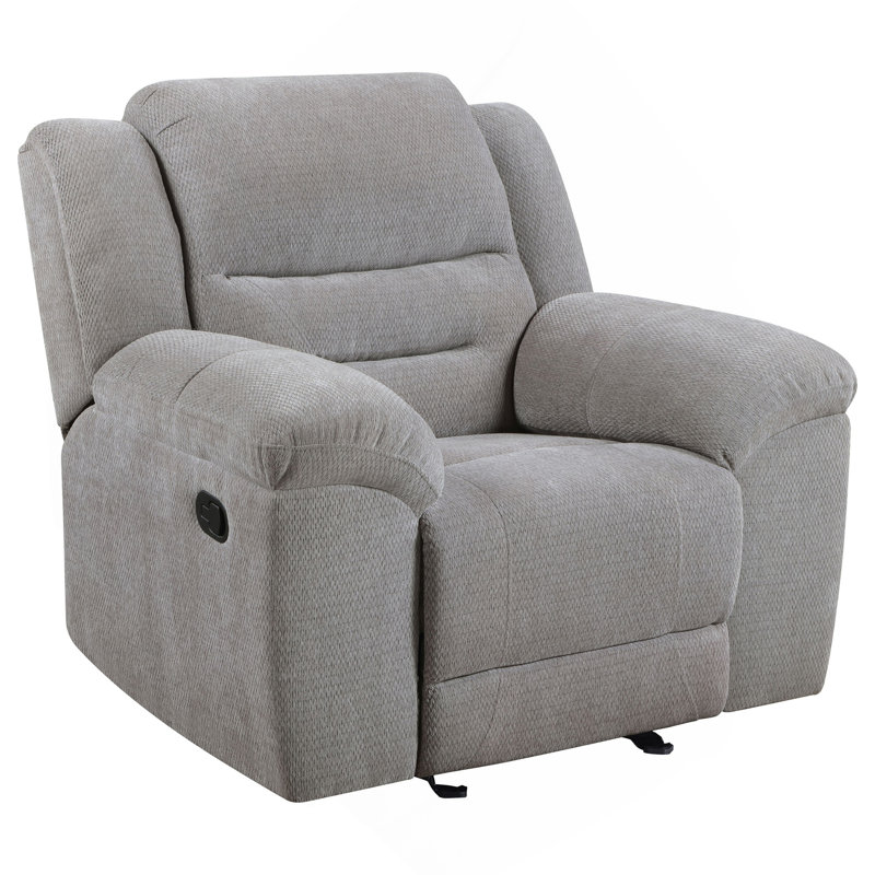 Fauteuil inclinable et oscillant gris Sebring