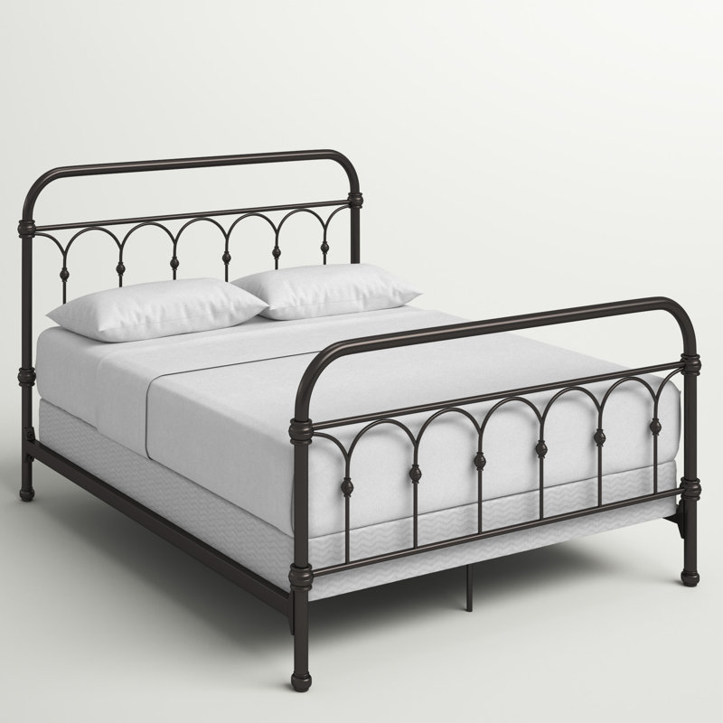 Copake Open-Frame Bed, Queen, Dark Bronze