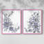 Periwinkle Patch III - reproduction encadrée de qualité supérieure - prête à être accrochée - aucun clou requis - aucun clou requis-108031575-108031576