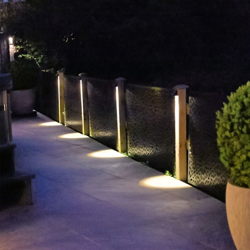 Solar Powered Integrated LED Outdoor Sconce