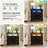 2-Drawer Nightstand With Light-369632464
