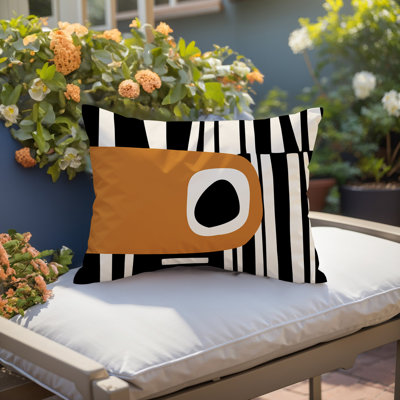 Oreiller rectangulaire réversible intérieur / extérieur Jina