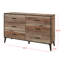 Commode double l 6,5,5 po Valverde