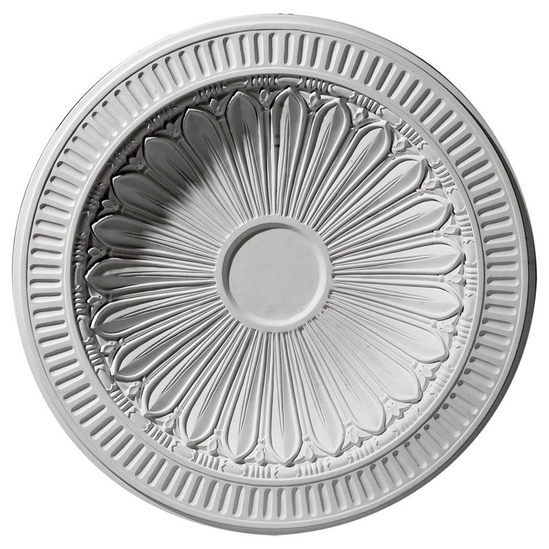 Devon 35.38 in. H x 35.38 in. W x 3.25 in. D Urethane Ceiling Medallion