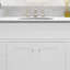 Meuble-lavabo 49 po avec comptoir en marbre et lavabo en céramique, 2 portes et 6 tiroirs-223239064