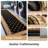 Doykos Fleur De Lis Traditional Oriental Black Plush Rug-99470835