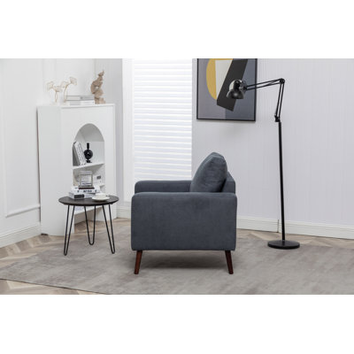 Fauteuil en velours 28,83 po Layke