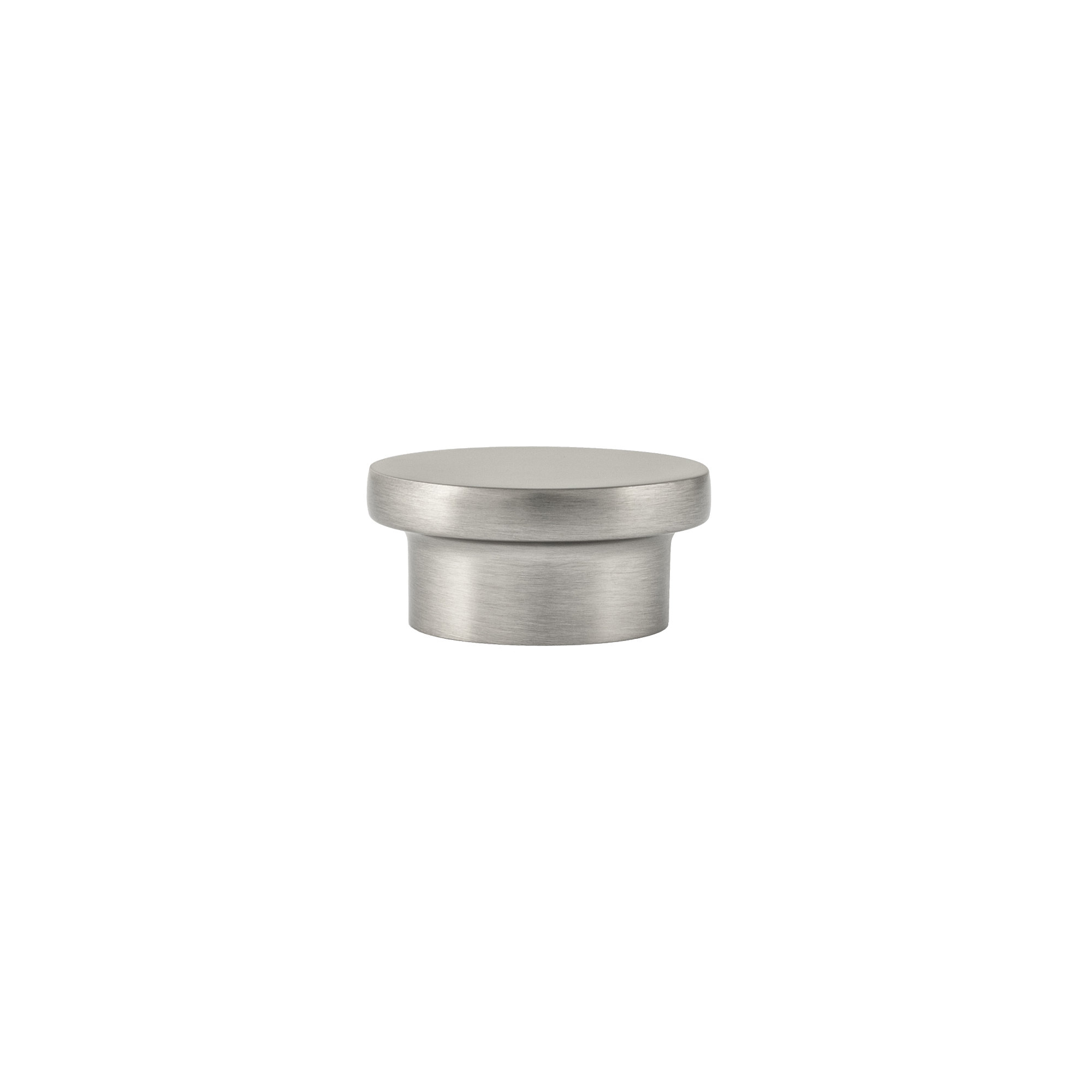 Ethan Round Knob, Satin Nickel, 1 5/8"