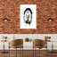 Art mural contemporain abstrait Curious Peeking-129096252