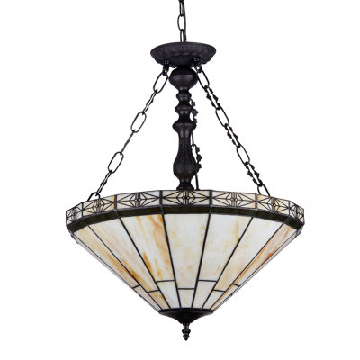 Luminaire suspendu pour cuve simple 2 lumières Charlotte
