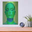 «Skin Deep Green» par Abstract Graffiti, art mural-1620704993