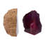 Crystal Non-Skid Bookends