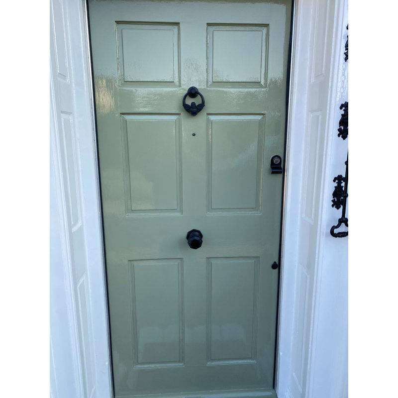 Sager Nickel Ring Bee Door Knocker, Black