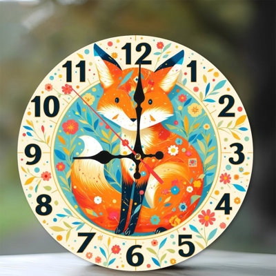 Horloge murale Fox