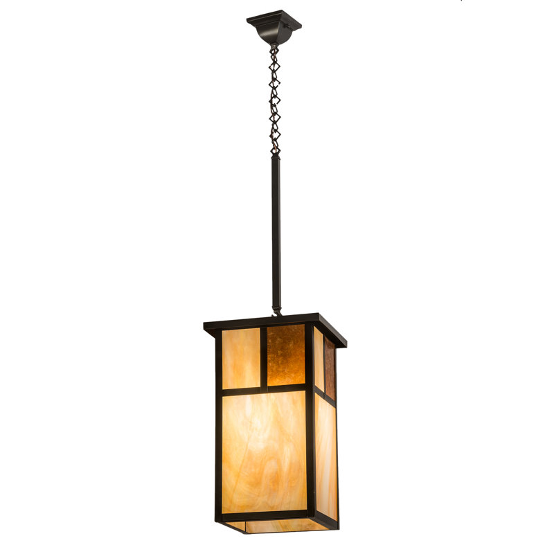 Luminaire suspendu rectangulaire 1 lumière