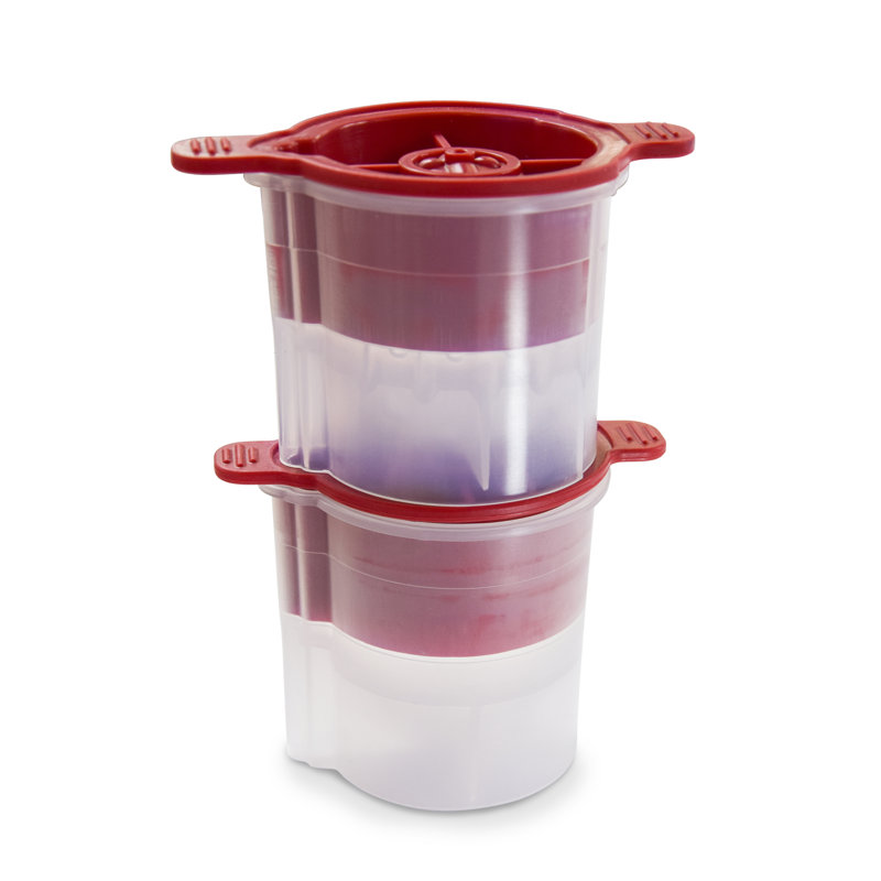 Tovolo Christmas Ornament Ice Molds, Set Of 4, For Making Festive, Slow-Melting Drink Ice