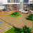 Floor Tiles Pack Of 11  WPC Wood-Plastic Composite Deck Tiles DIY Interlocking Decking Tiles-113414154