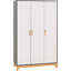 Lanoka 3 Door Wardrobe