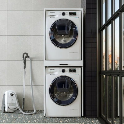 Duo Manufactured Wood Laundry Room Organiser