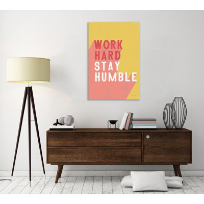 " Work Hard Stay Humble " by Becky Thorns