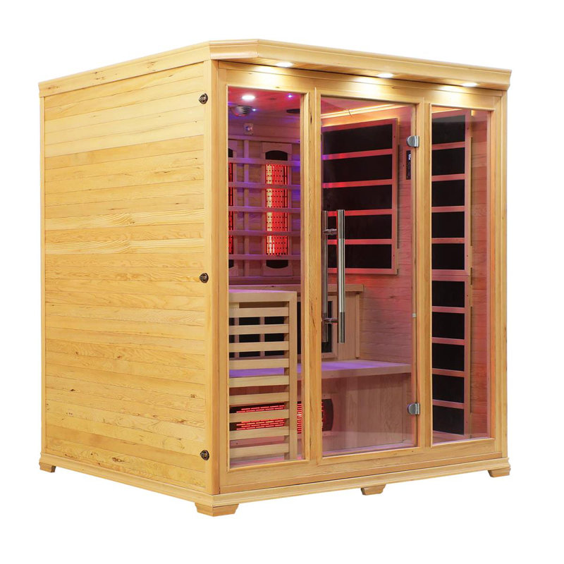 Vidalux 4-5 Person Solara Full Spectrum Sauna with Complete Heat