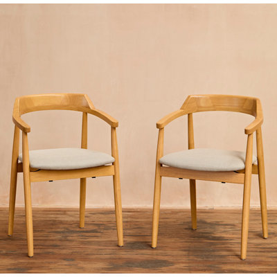 49cm H Upholstered Low Back Armchair