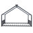 Full Size Metal House Bed-120327399