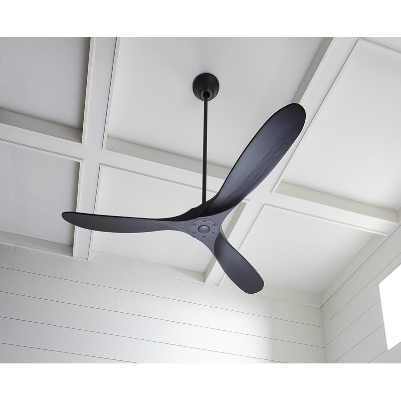 Birch Lane™ Obsidian 3 - Blade Ceiling Fan with Remote Control ...