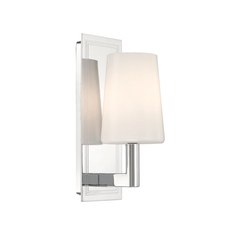 Applique murale en chrome poli 4,5 po Hogan, Chrome chrome