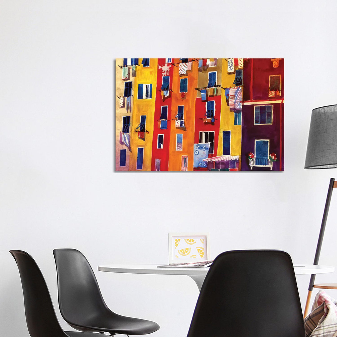 Portovenere by Maja Wronska - Wrapped Canvas Painting