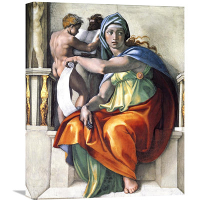 " The Delphic Sibyl " by Michelangelo