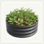 Lit de jardin surélevé rond en métal-1295693812-1295693815