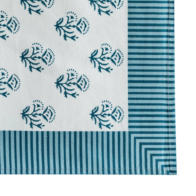 Ensemble de 4 serviettes de table en coton Crissy