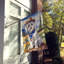 Drapeau Cowboy Welcome House-112699273