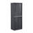 Sterilite Adjustable 4-Shelf Storage Cabinet With Doors, Gray 01423V01